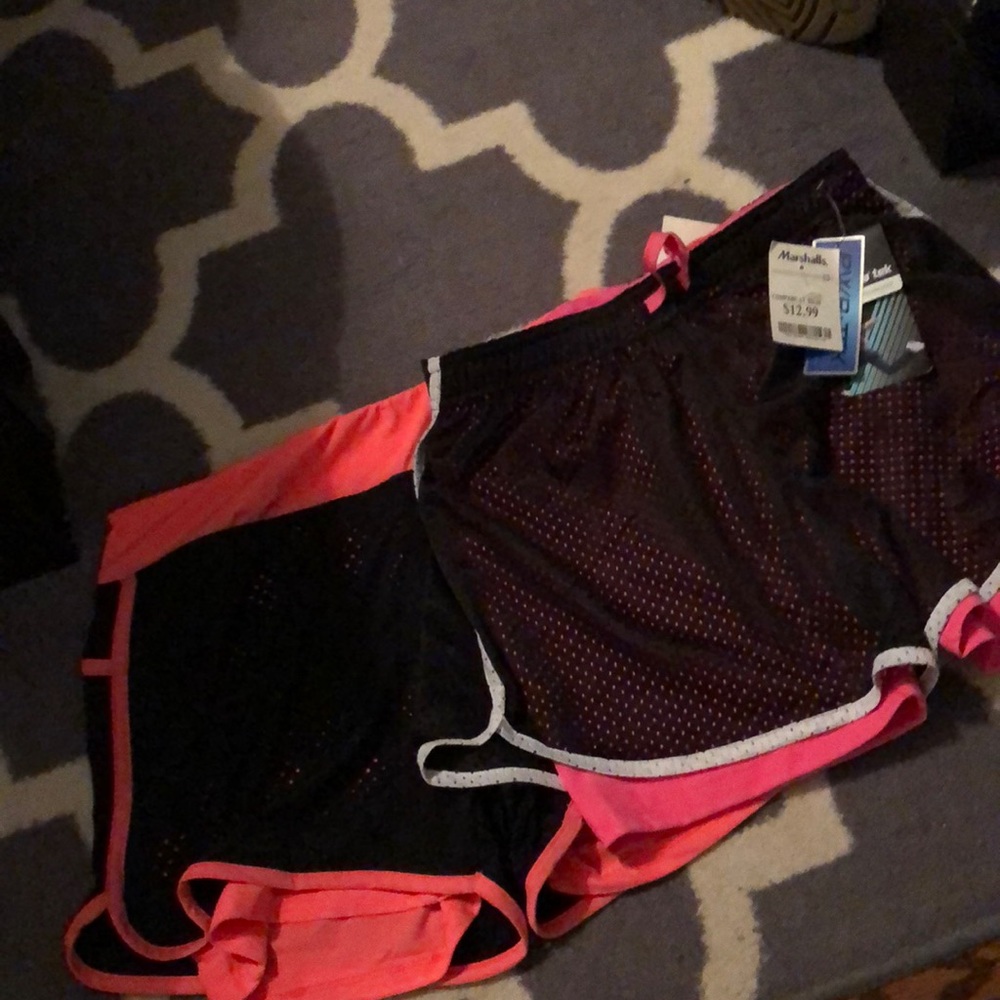 2 pairs of workout shorts